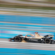 A photo of a DS Techeetah Formula E car during a race.